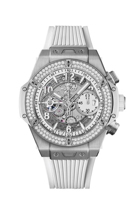 Big Bang Unico Titanium White Diamonds 42 mm